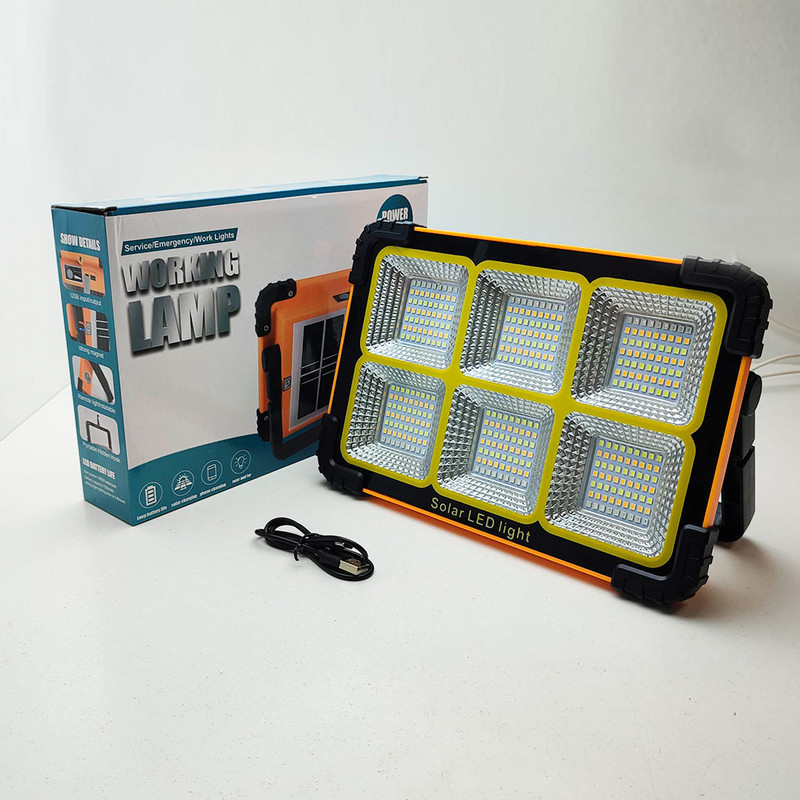 نورافکن دستی مدل پروژکتور خورشیدی کد SOLAR 890