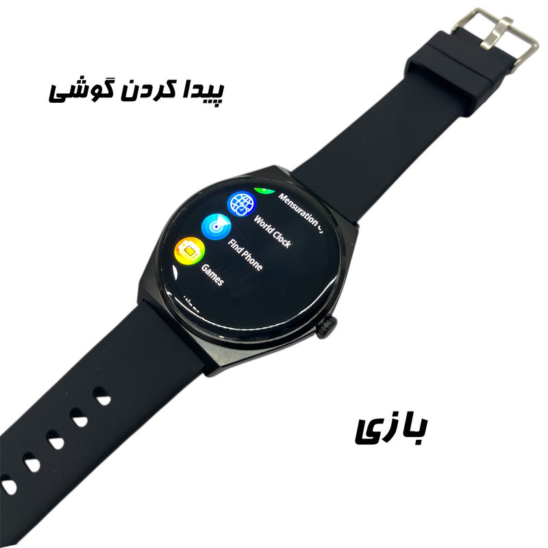 ساعت هوشمند 1.43 اینچی دیبت ویر مدل UltraThin M56 Amoled با بند سیلیکونی