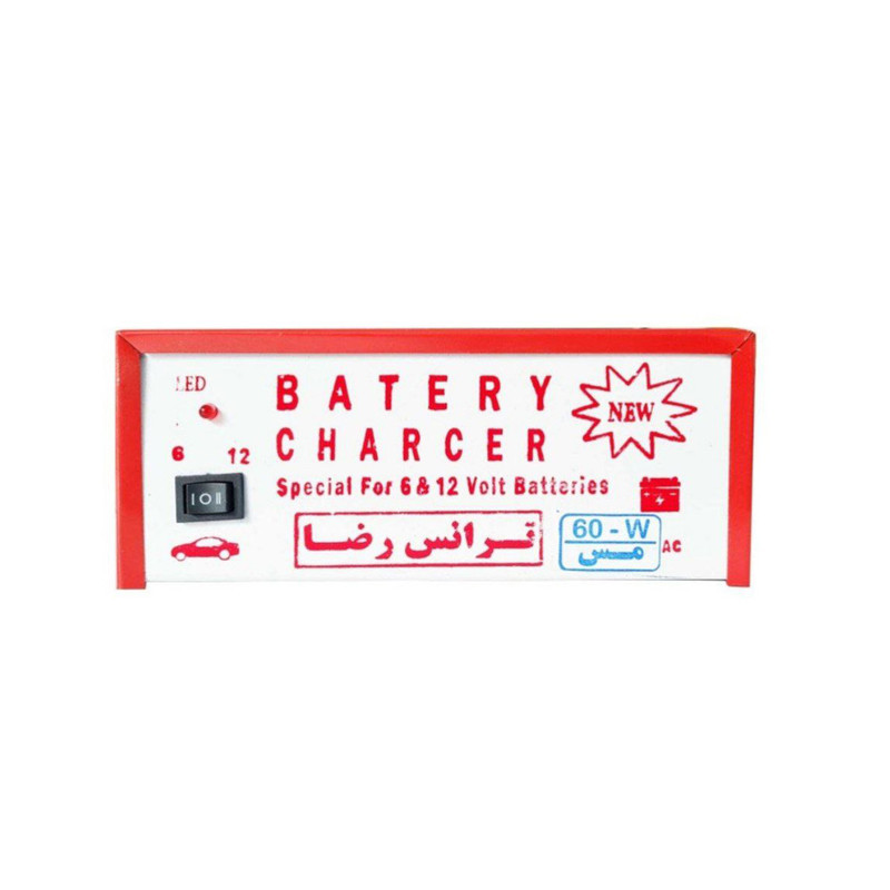 ترانس شارژر باتری خودرو رضا مدل 6-12