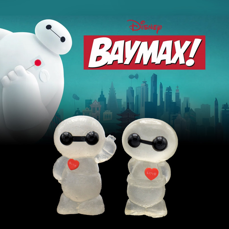 مجسمه مدل شب تاب کد بیمکس BAYMAX ES بسته 2 عددی