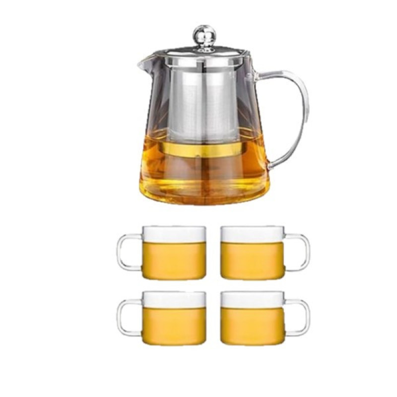 سرویس چایخوری 5 پارچه مدل pirex