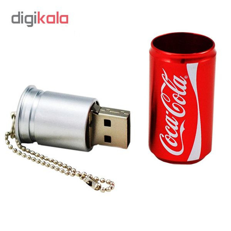 فلش مموری طرح کوکاکولا مدل Ul-Co01 ظرفیت 64 گیگابایت