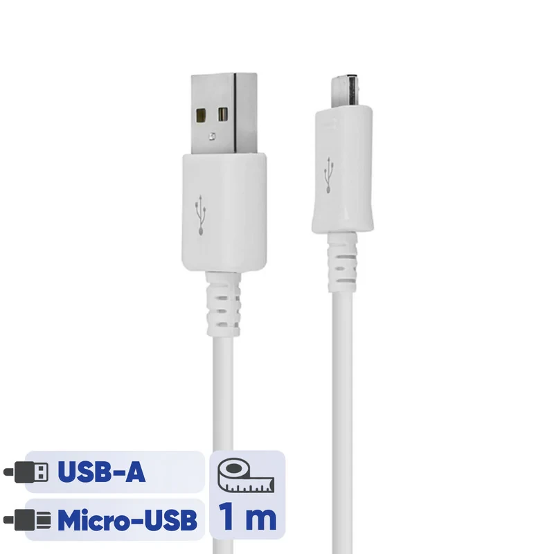 کابل تبدیل USB به MicroUSB سامسونگ مدل RRTJ4 طول 1 متر