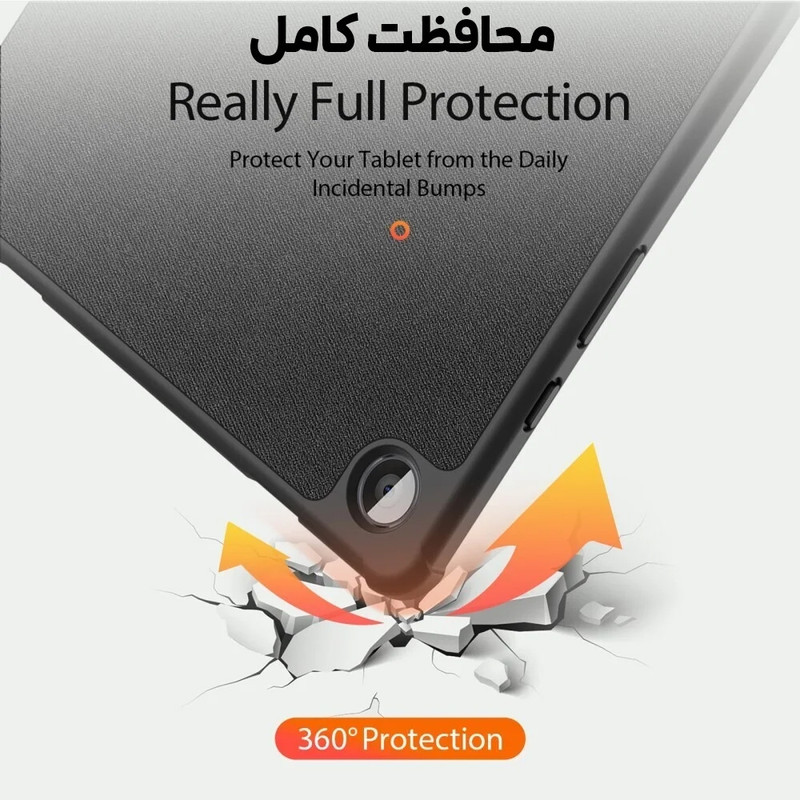 کیف کلاسوری بادیگارد مدل Domo مناسب برای تبلت سامسونگ Galaxy Tab A9 Plus  A11 Plus 11 inch
