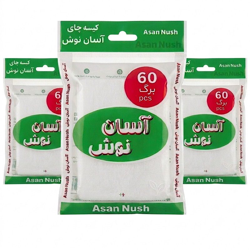 فیلتر چای آسان نوش کد 60M سه بسته 60 عددی