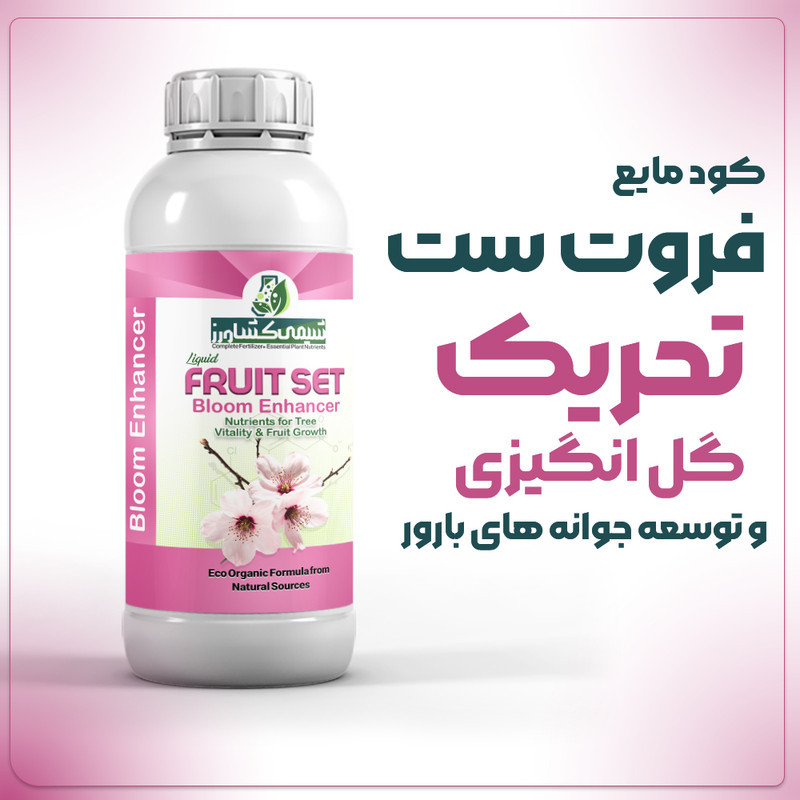 کود مایع فروت ست شیمی کشاورز مدل رشد و گلدهی حجم یک لیتر