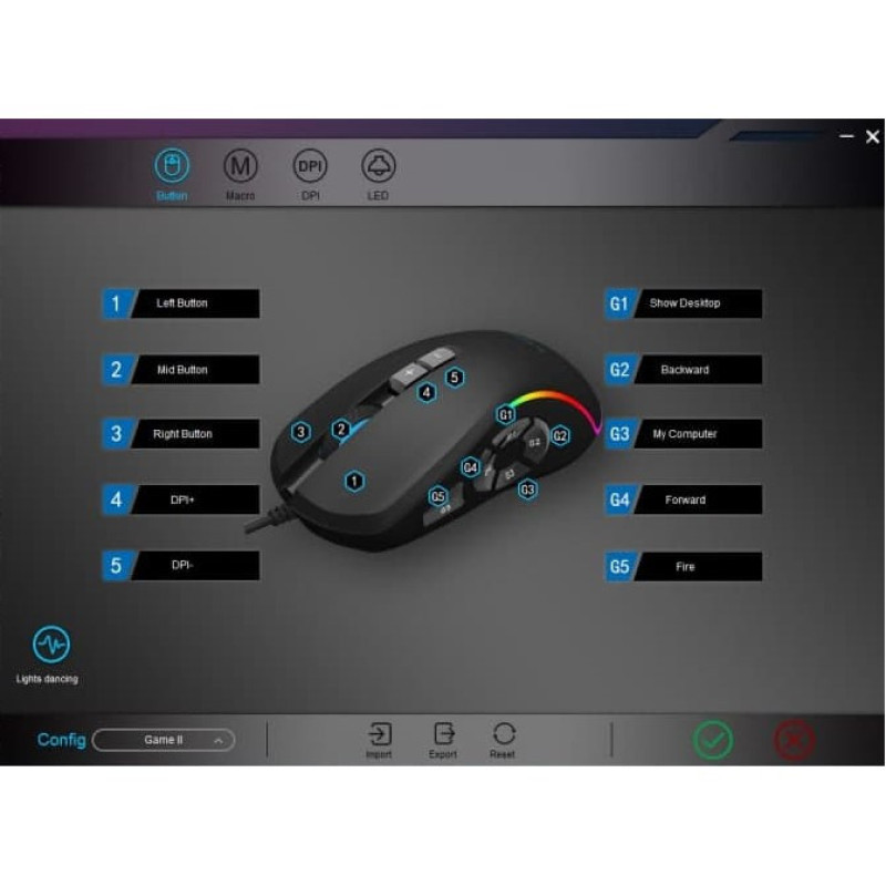 ماوس مخصوص بازی ام کی ای اس پی ان مدل X9