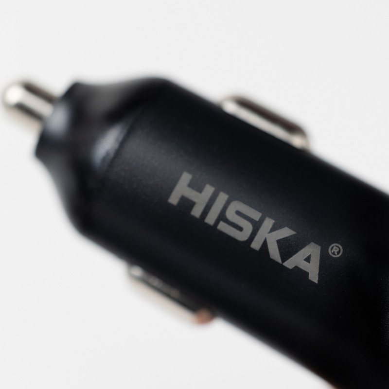 شارژر فندکی  48 وات سه پورت هیسکا مدل HCC-338