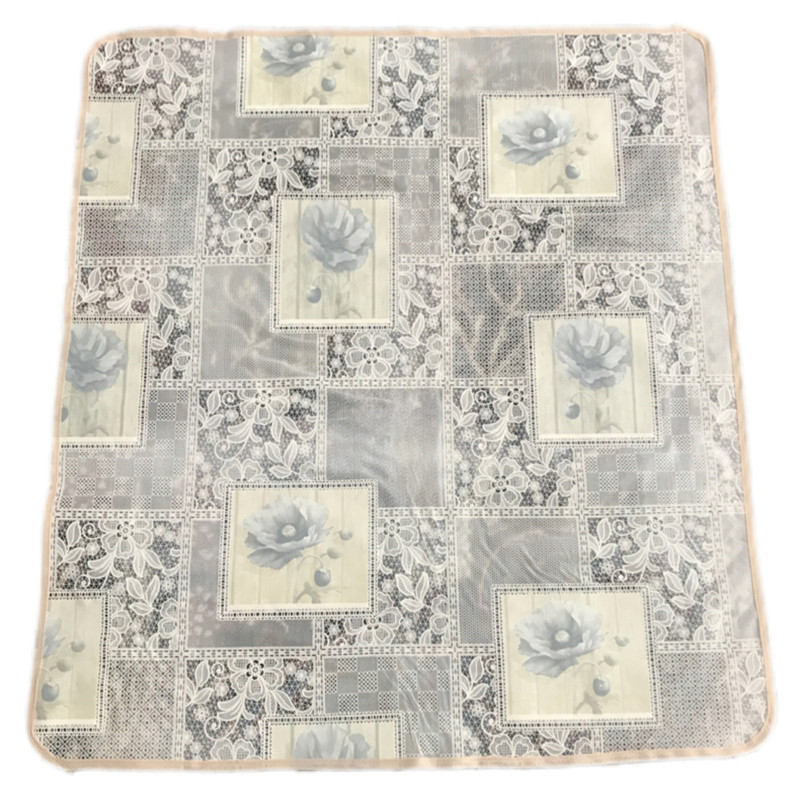 سفره 2 نفره مدل رویال طرح گیپور سایز 70×70 سانتی متر کد 07