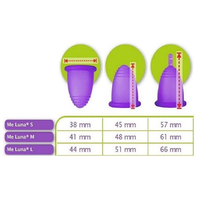 کاپ قاعدگی ملونا مدل کلاسیک ساقه‌ای سایز 0 کوچک