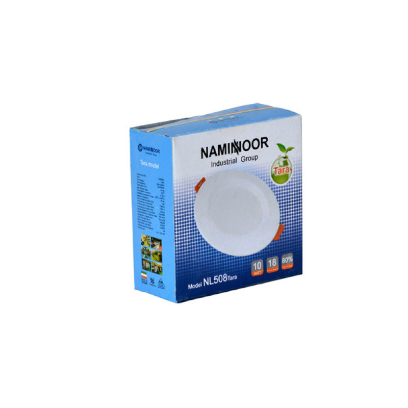 پنل ال ای دی 10 وات نامین نور مدل NL508 بسته 5 عددی