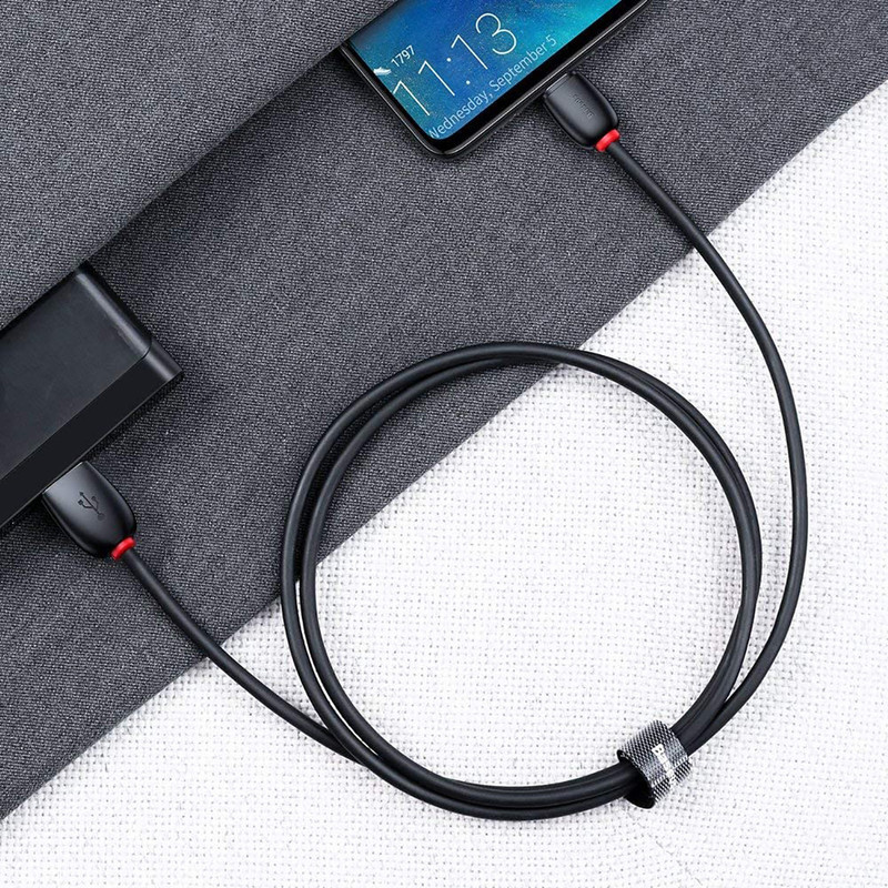 کابل تبدیل USB به USB-C باسئوس مدل CATZS-05 طول 1 متر