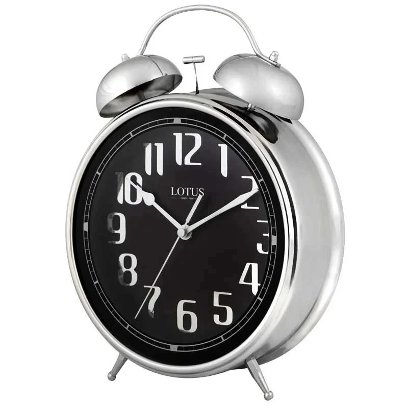 ساعت رومیزی عقربه‌ای مدل B-700-SILVER