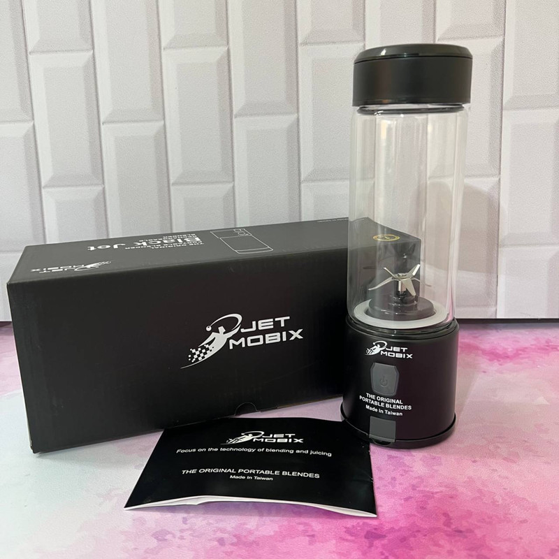 شیکر شارژی جت موبیکس مدل Black Jet گنجایش 0.45 لیتر