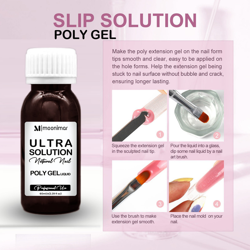 لیکویید پلی ژل مونیمار مدل Ultra Solutin حجم 60 میلی لیتر