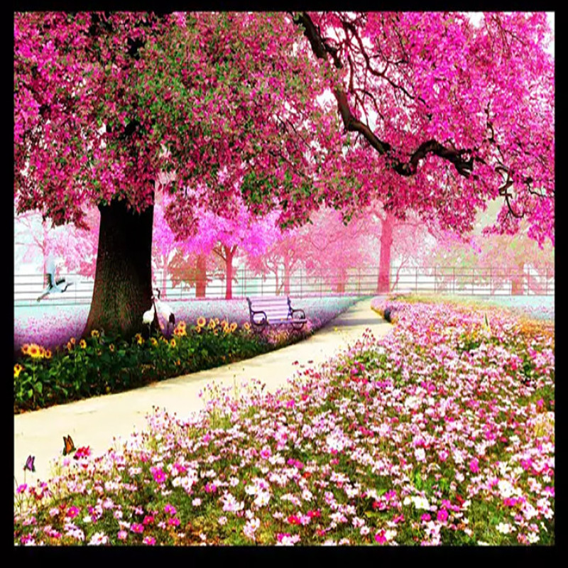 پوستر دیواری سه بعدی مدل درخت DVRF1305