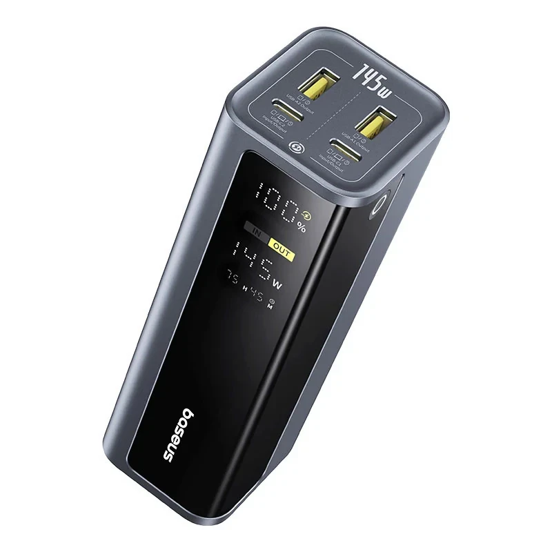 پاوربانک 145 وات بیسوس مدل EnerGeek GP12 ظرفیت 20800 میلی‌آمپرساعت