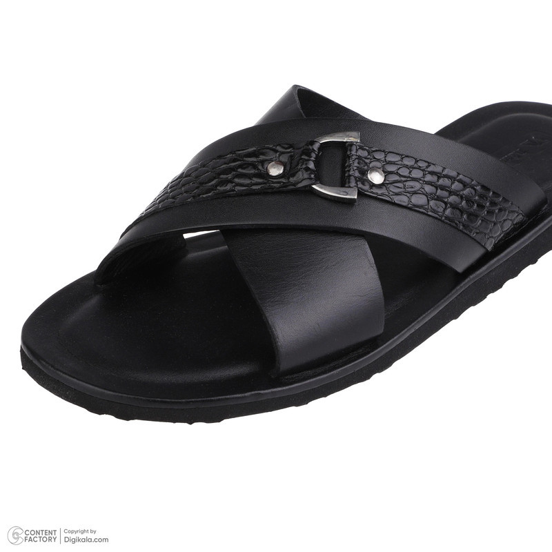 صندل مردانه چرم مشهد مدل J6170-001