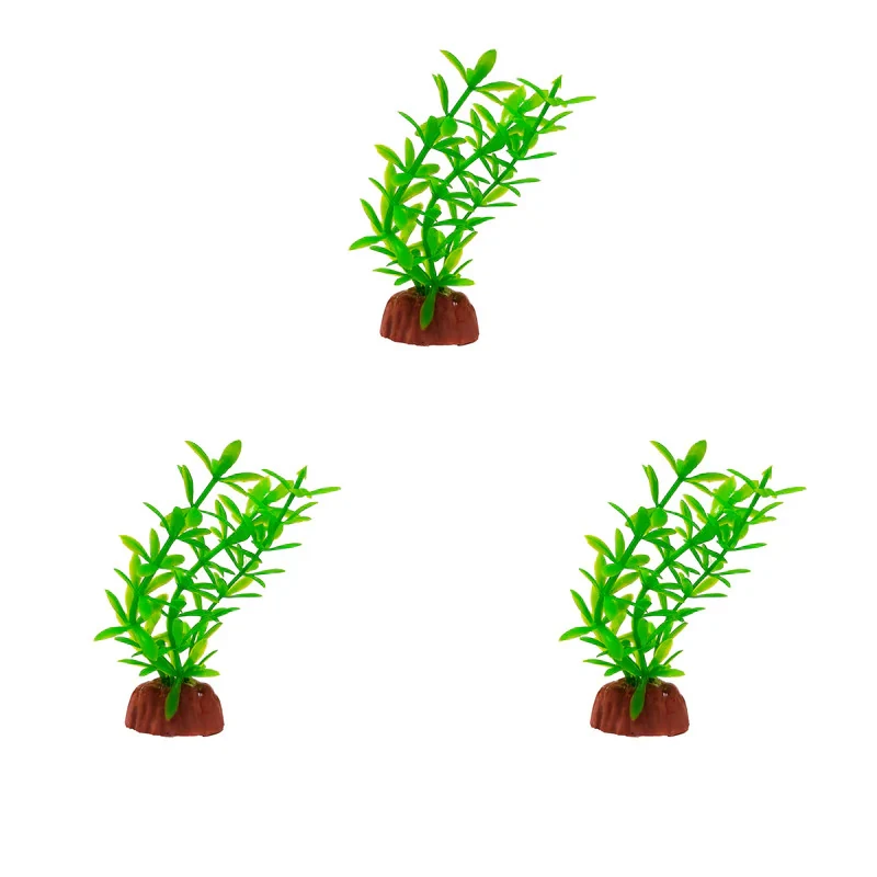 گیاه تزیینی آکواریوم کد 050 بسته 3 عددی
