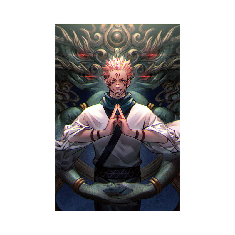 تابلو مدل سوکونا جوجوتسو کایسن 04 sukuna jujutsu kaisen