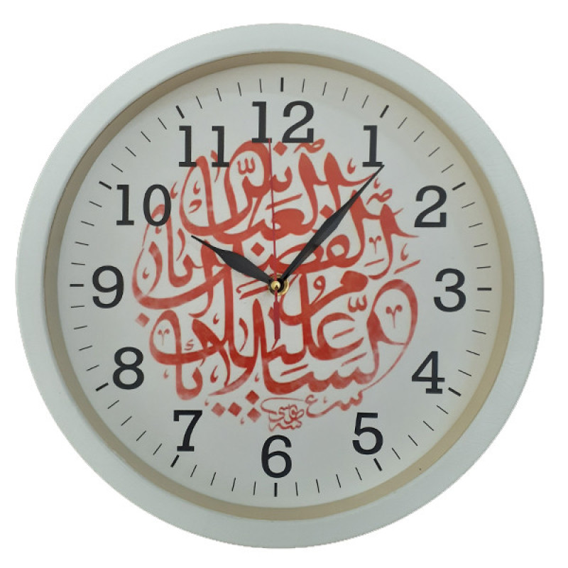 ساعت دیواری مدل مذهبی کد 40227