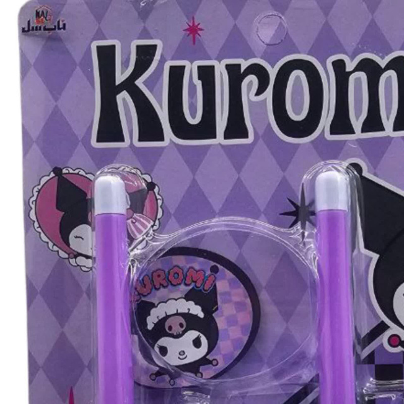 اسباب بازی ناب سل مدل بیسیم کرومی WALKIE TALKIE KUROMI مجموعه دو عددی