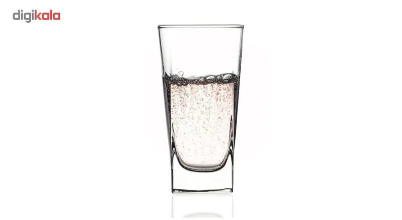 لیوان پاشاباغچه مدل Carre کد 41300 بسته 6 عددی