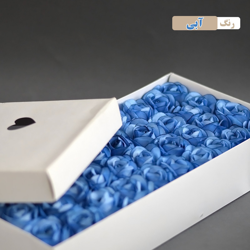 گل مصنوعی مدل سرگل رز بسته ده عددی