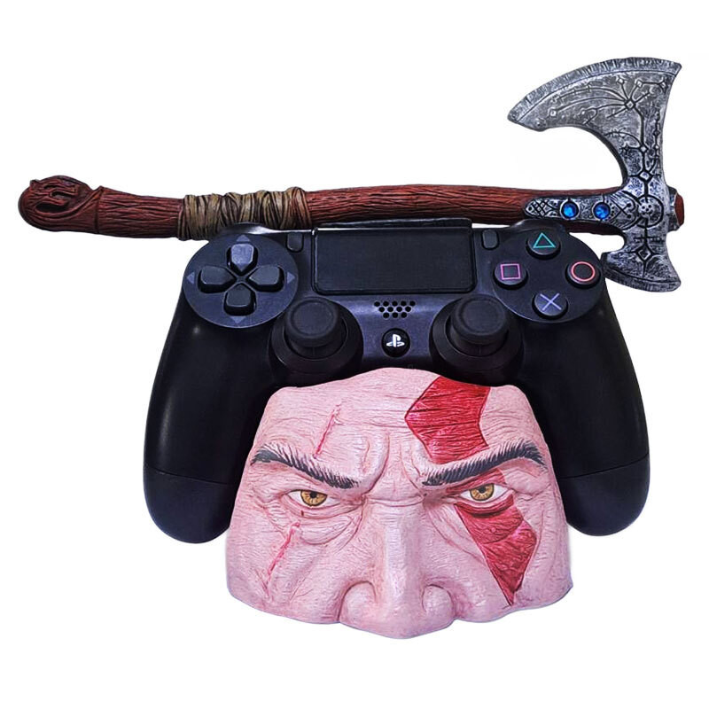 پایه نگهدارنده دسته بازی طرح God Of War Kratos