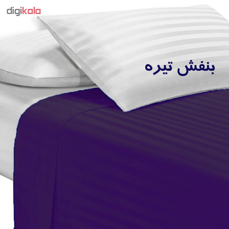 ملحفه هارمونی مدل 50Satin یک نفره