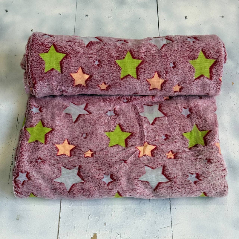 پتو مسافرتی 1 نفره مدل شبنما سایز 200x150 سانتی‌متر