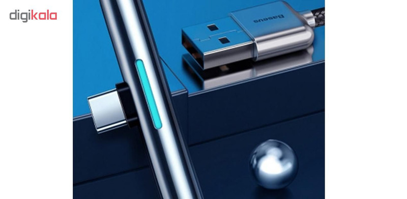 کابل تبدیل USB به USB-C باسئوس مدل CAT7C-B طول 1 متر
