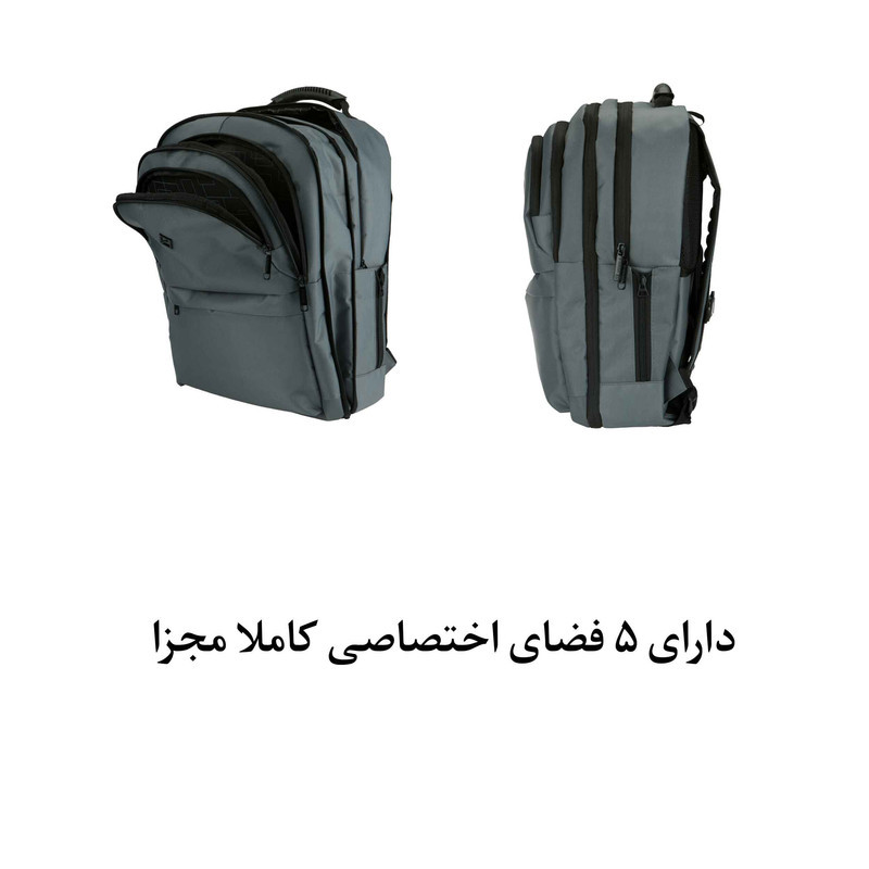 کوله پشتی لپ تاپ تنسر مدل 01128 مناسب برای لپ تاپ 15.6 اینچی