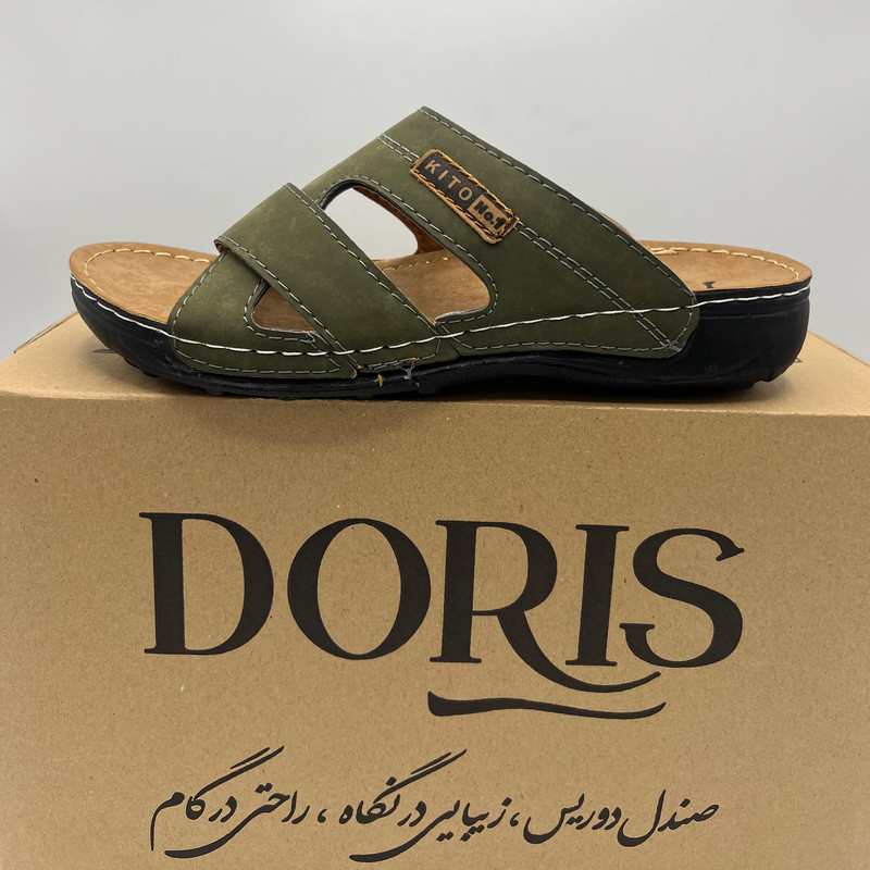 دمپایی مردانه کیتو مدل دوبی طبی 02