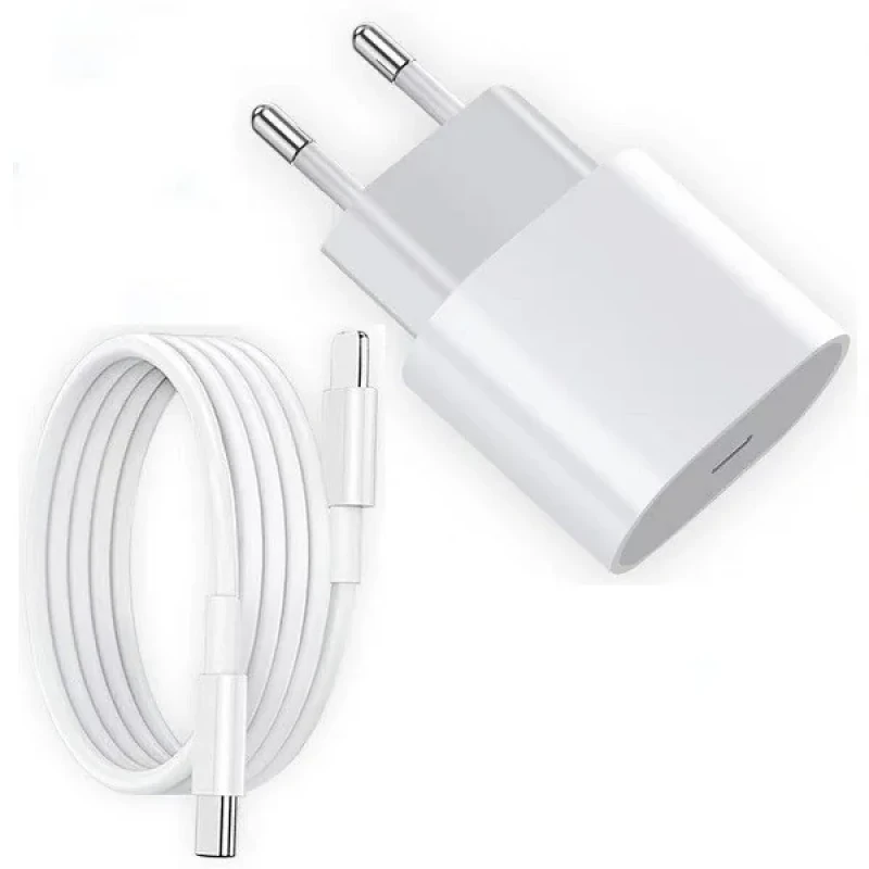 شارژر دیواری 20 وات مدل MAX به همراه کابل USB-C