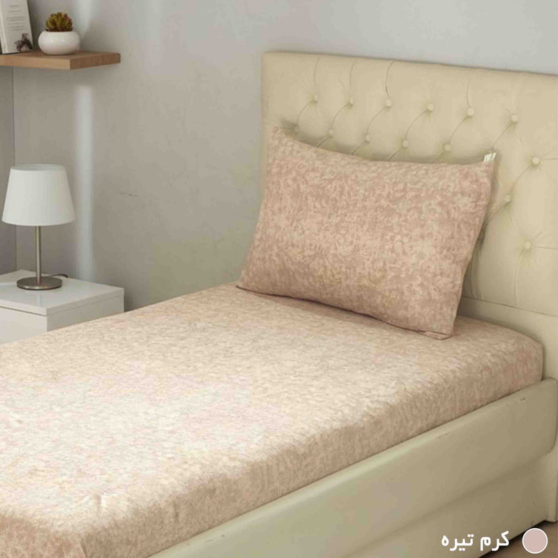 سرویس ملحفه 1 نفره 2 تکه مانیکاهوم مدل پتینه پلاس patine plus