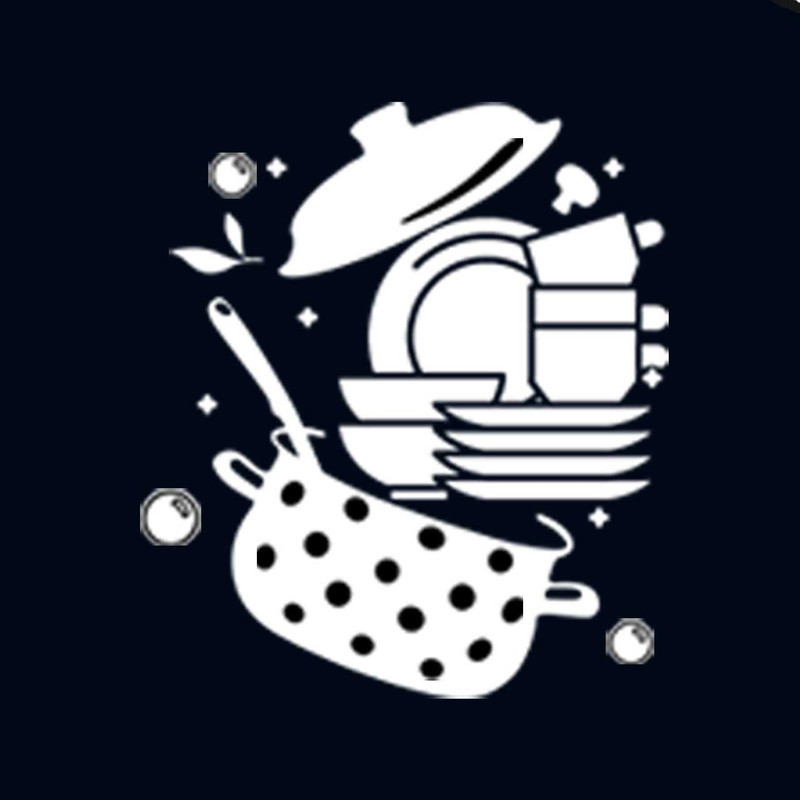 پیش بند آشپزخانه مدل ضدآب dishes