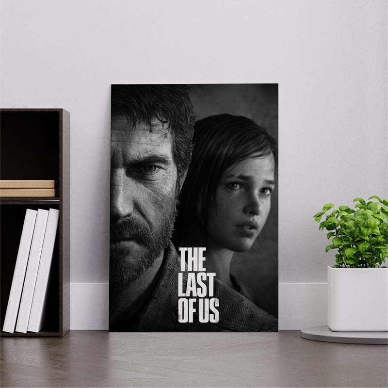 تابلو شاسي کارنيکا طرح لست اف اس The Last of Us کد 66470 مجموعه 4 عددی