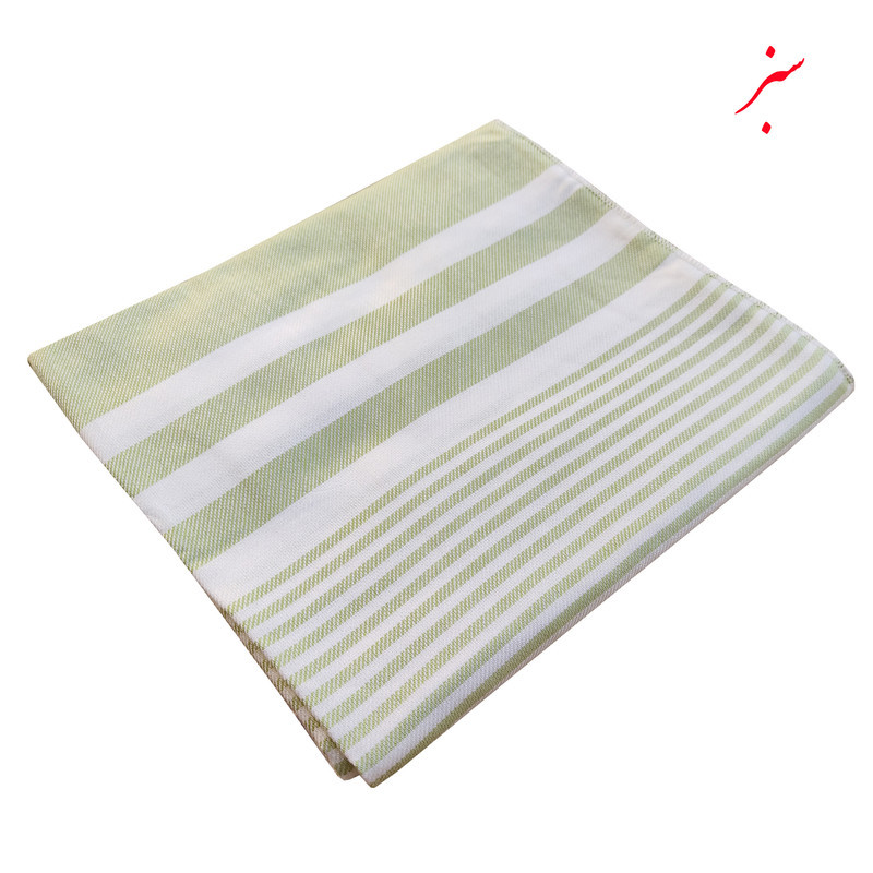 حوله حمام مدل نخی سنتی یزد سایز 100× 180 سانتی متر