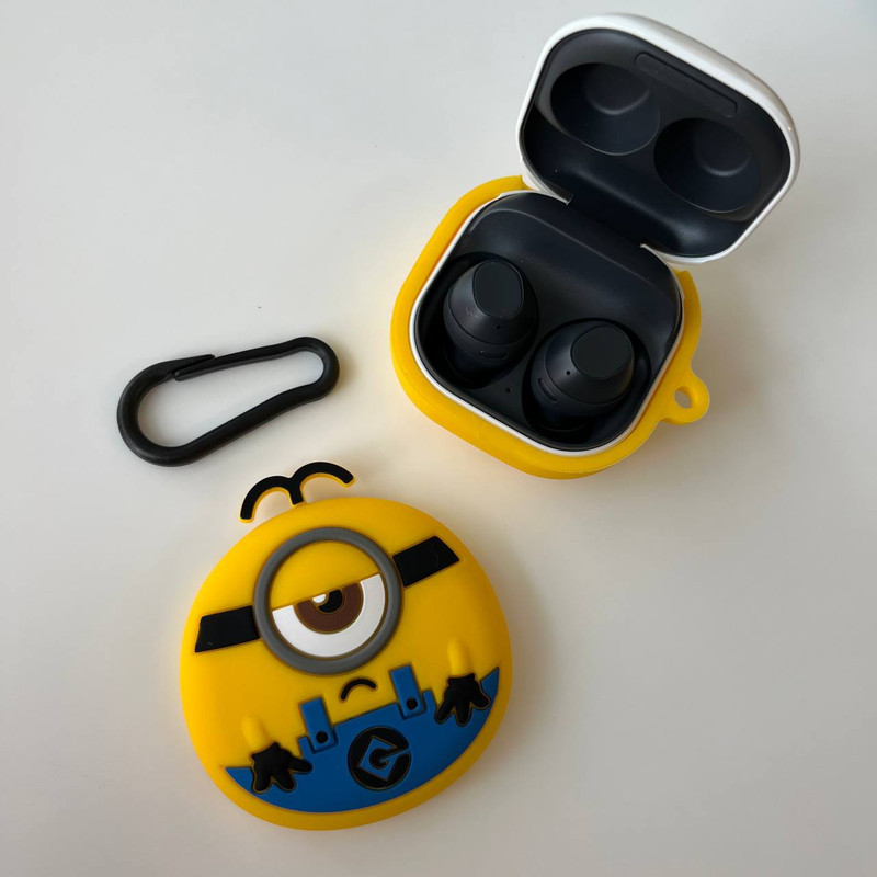 کاور مدل مینیون مناسب برای کیس هدفون سامسونگ Galaxy buds live  buds pro  buds 2 pro  buds fe