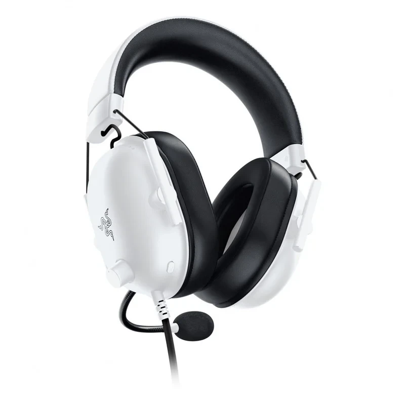 هدست گیمینگ بلوتوثی ریزر مدل BlackShark V2 X با نویز کنسلینگ بدنه، نویز کنسلینگ میکروفون (ENC)، اتصال از طریق جک 3.5 میلی‌متری، دارای صدای فراگیر 7.1 کاناله، دارای تکنولوژی صدای 360 درجه