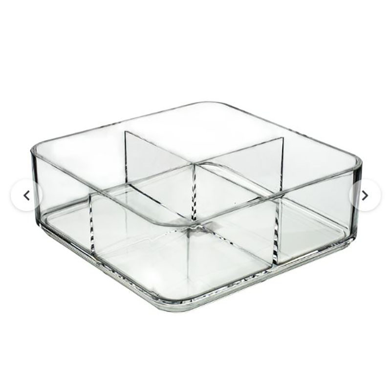شکلات خوری اطلس مدل مربع چهار خانه کد 02