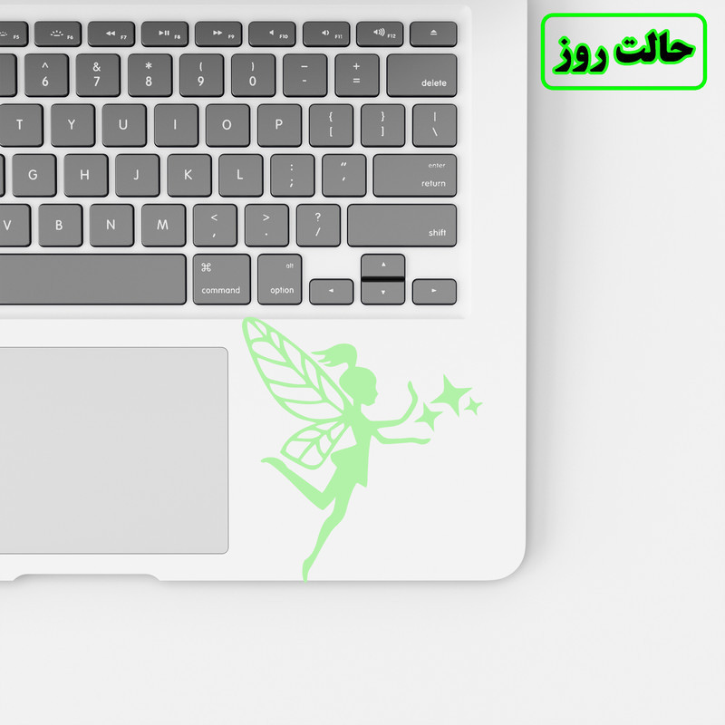 استیکر کلید و پریز مدل شبنما طرح فرشته و ستاره