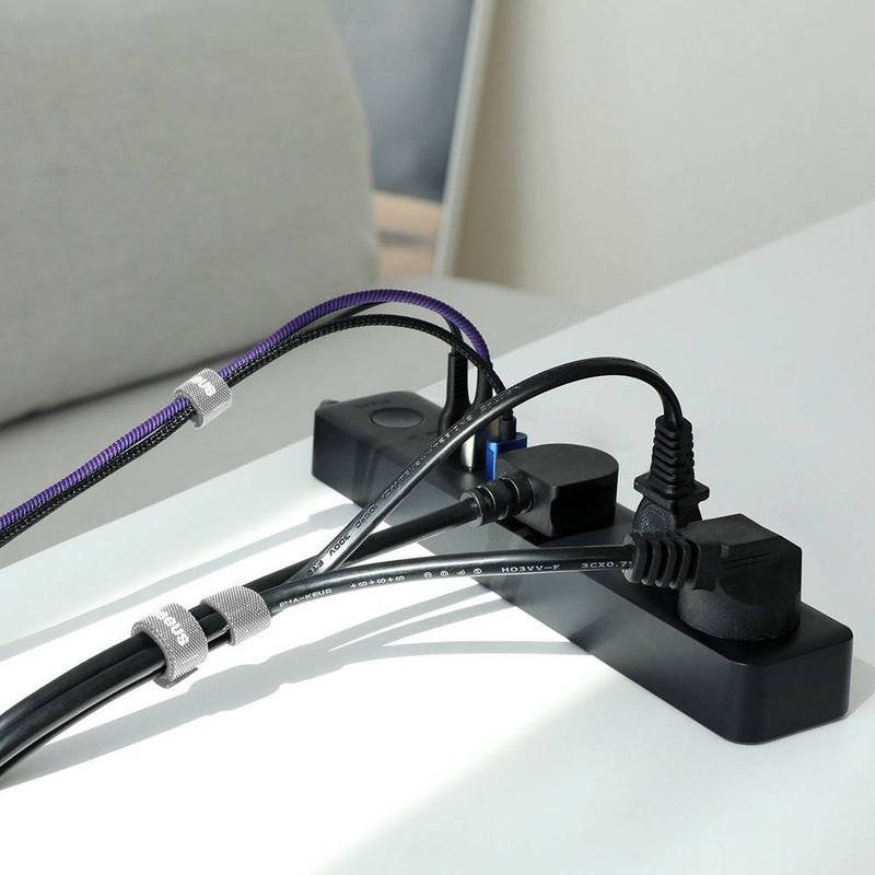 نگهدارنده کابل باسئوس مدل Velcro Strap ACMGT طول 3 متر