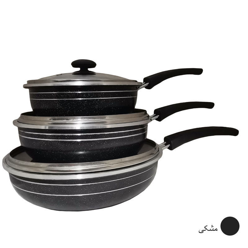 سرویس 6 پارچه تابه طرح کندو