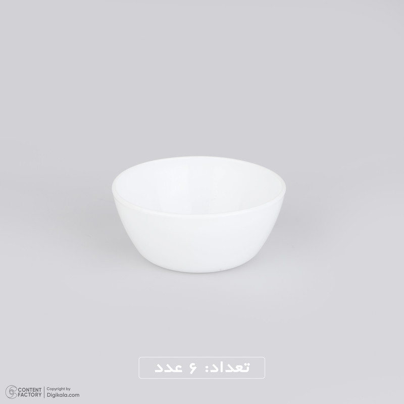 کاسه طرح دایره مدل کلاسیک کد 125 بسته 6 عددي