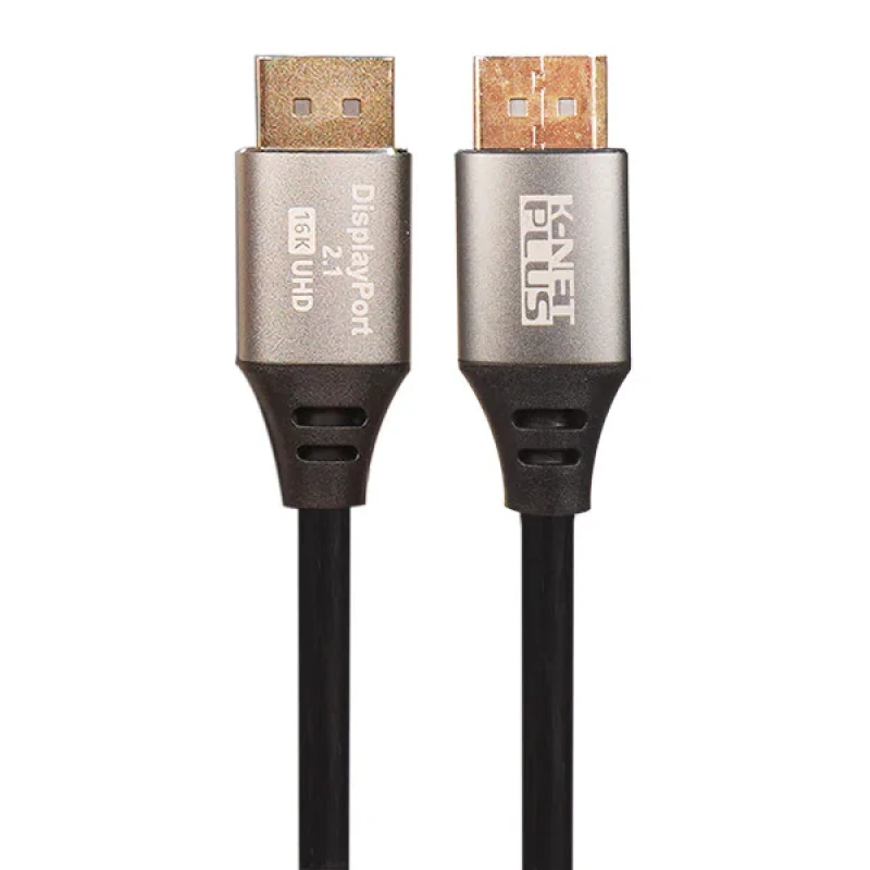 کابل DisplayPort 2.1 کی نت پلاس مدل KP-CDP2118 طول 1.8 متر