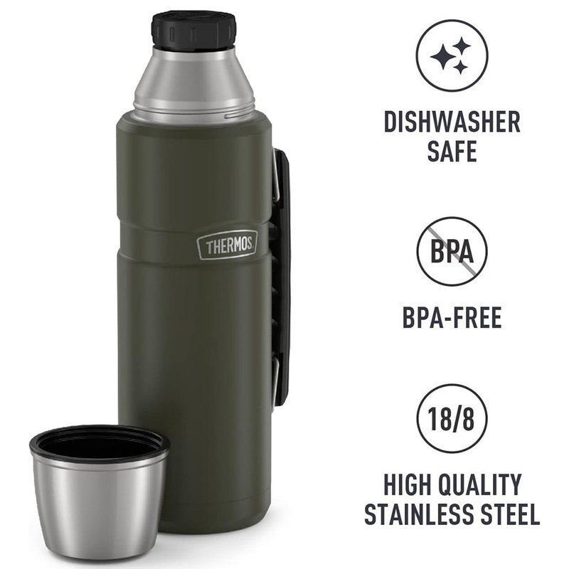 فلاسک ترموس مدل KING BEVERAGE BOTTLE کد G2025 گنجایش 1.2 لیتر