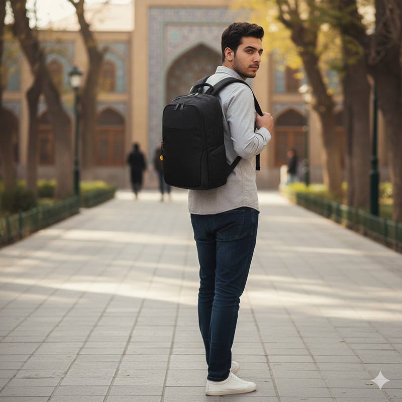 کوله پشتی لپ تاپ دلسی مدل PARVIS PLUS  کد 3944602 مناسب برای لپ تاپ تا 13 اینچی
