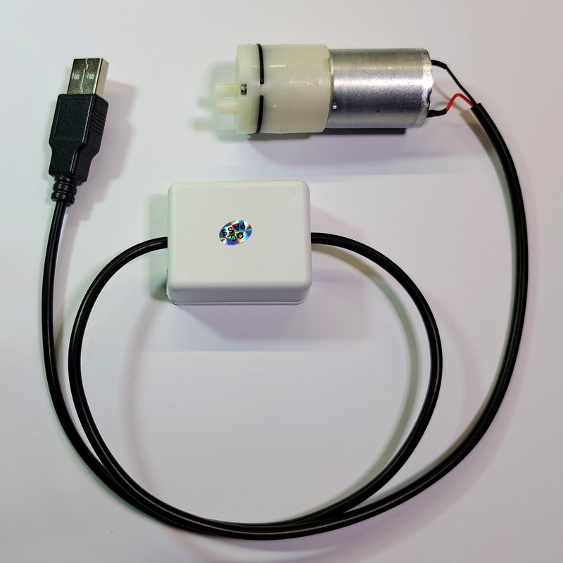 پمپ هوای دیافراگمی آکواریوم مدل USB5V